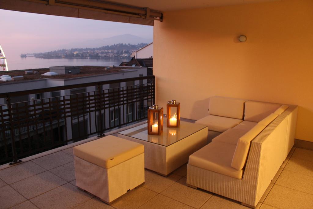 Montreux Lake View Apartments City Centre Rum bild